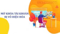 Mở khóa tài khoản quảng cáo facebook bị vô hiệu hóa